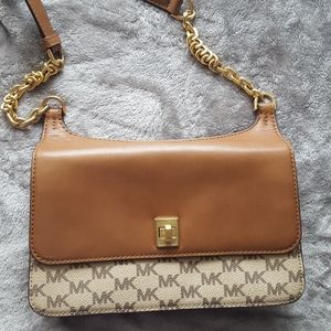Michael Kors monogram cross body bag